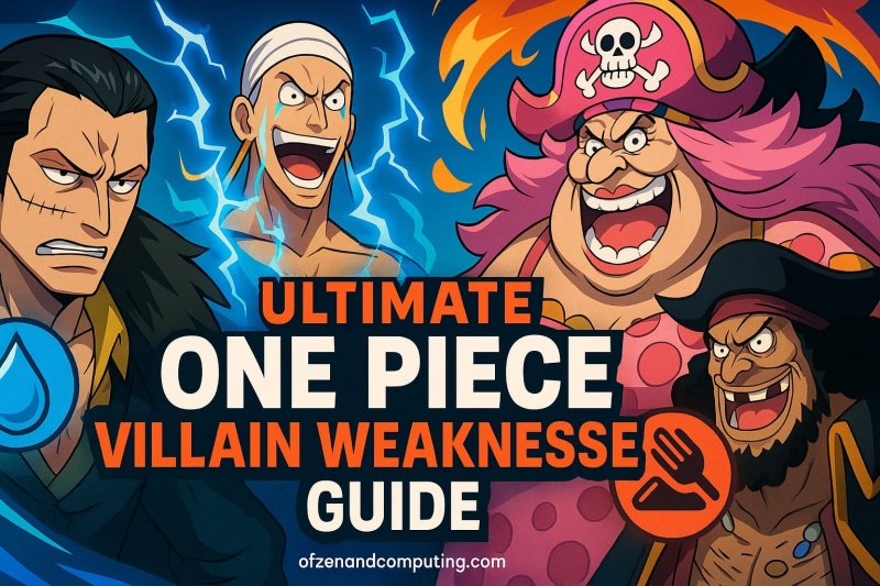 One Piece Villain Weakness Strategy