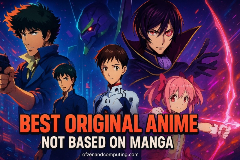 Original Anime Not Based On Manga