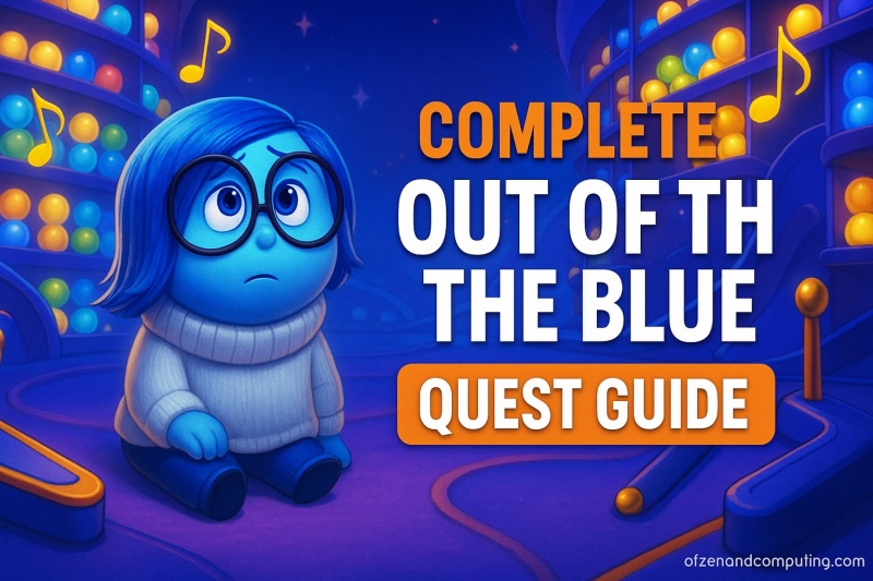 Out Of The Blue Quest DDV Guide