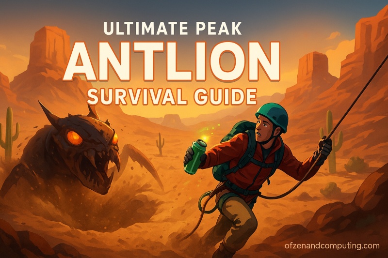PEAK Antlion survival