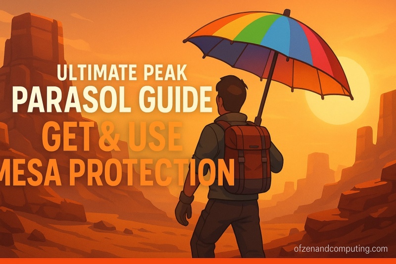 PEAK Parasol Guide