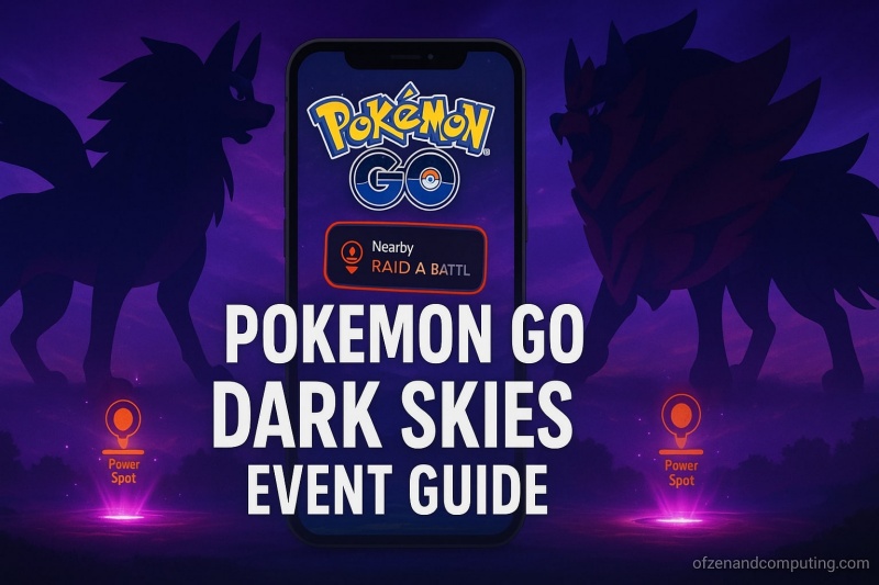 Pokemon GO Dark Skies Event
