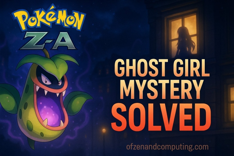 Pokemon Z-A Ghost Girl Mystery Guide