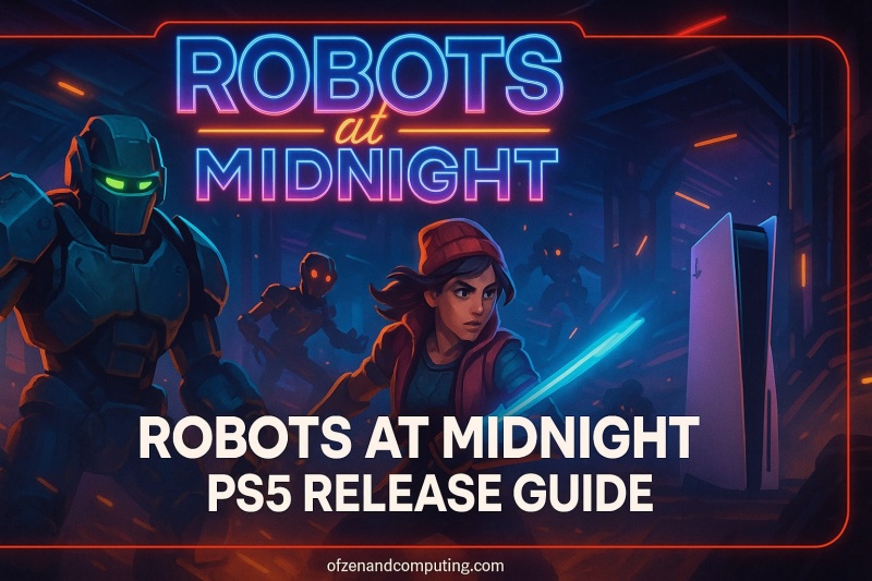 Robots at Midnight PlayStation