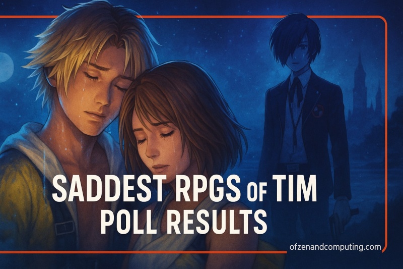 Saddest RPGs Poll