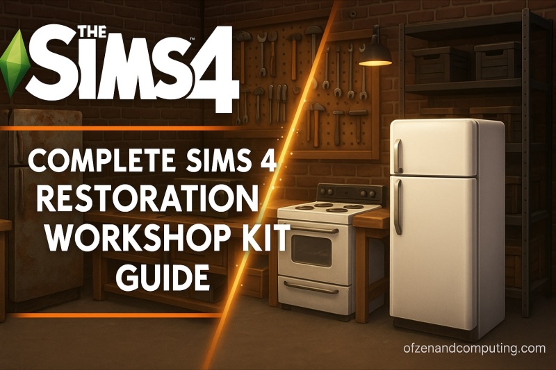 Sims 4 Restoration Workshop Kit Guide