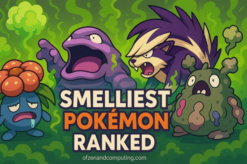 Smelliest Pokemon That Would Clear Any Room