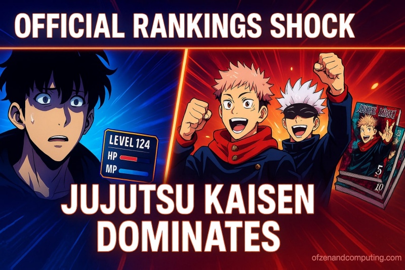 Solo Leveling BEATEN by Jujutsu Kaisen