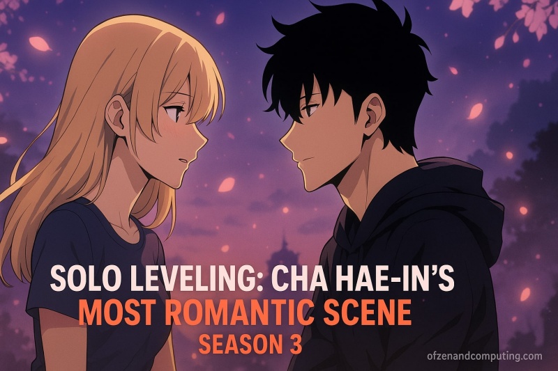 Solo Leveling Cha Hae-In Romance
