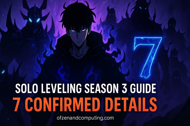Solo Leveling Season 3 Guide