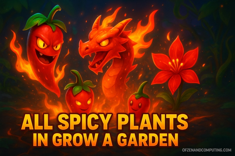Spicy Plants in Grow a Garden