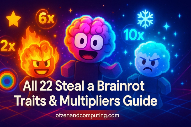 Steal a Brainrot Traits & Multipliers Guide