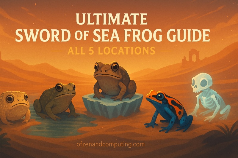 Sword of Sea Frog Hunting