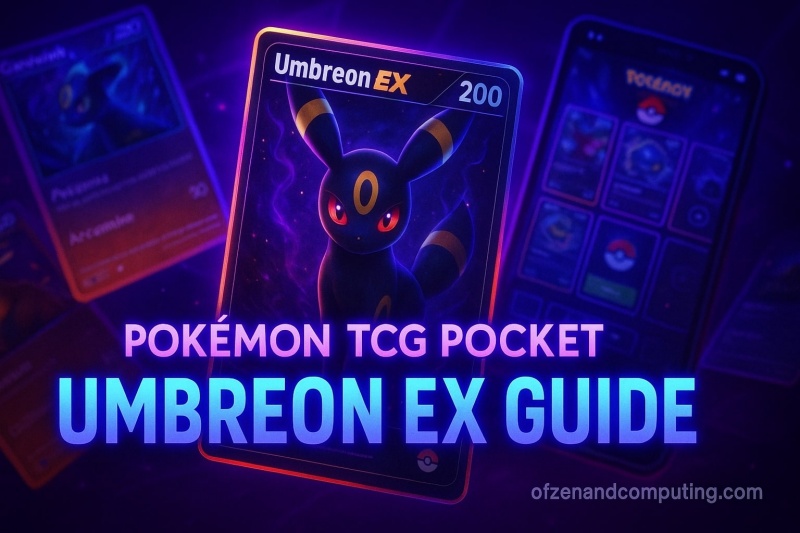 Umbreon EX Pokemon TCG Pocket Guide