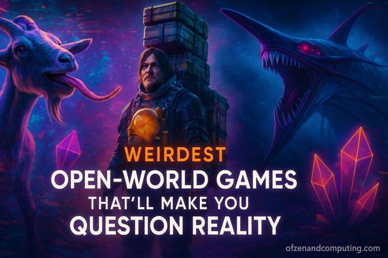 Weirdest Open-World Games