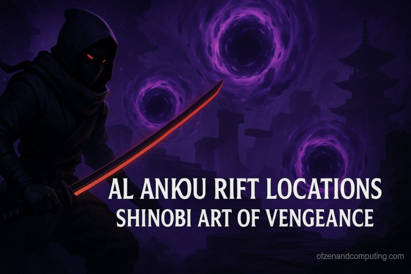 All Ankou Rift Locations Shinobi
