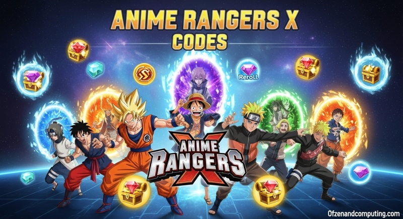Anime Rangers X Codes