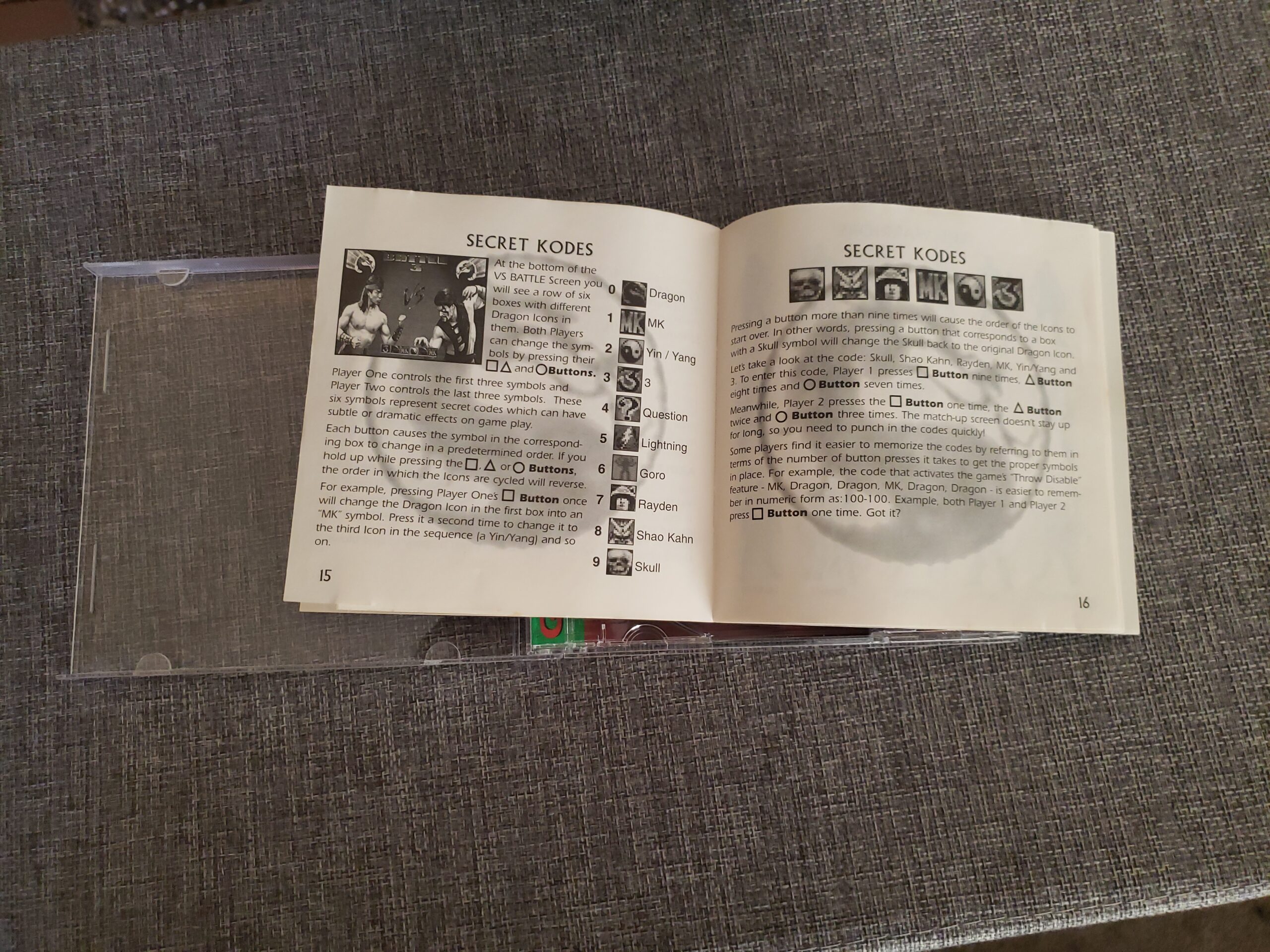 Mortal Kombat Trilogy - PlayStation - Customer Photo 1