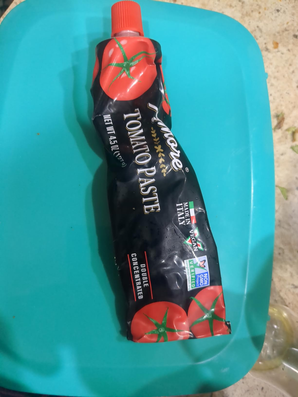 Amore Vegan Pesto Paste In A Tube - Non GMO Certified and Made In Italy (Pack of 1) Customer Review Amore Vegan Pesto Paste In A Tube - Non GMO Certified and Made In Italy (Pack of 1) - Customer Photo 1