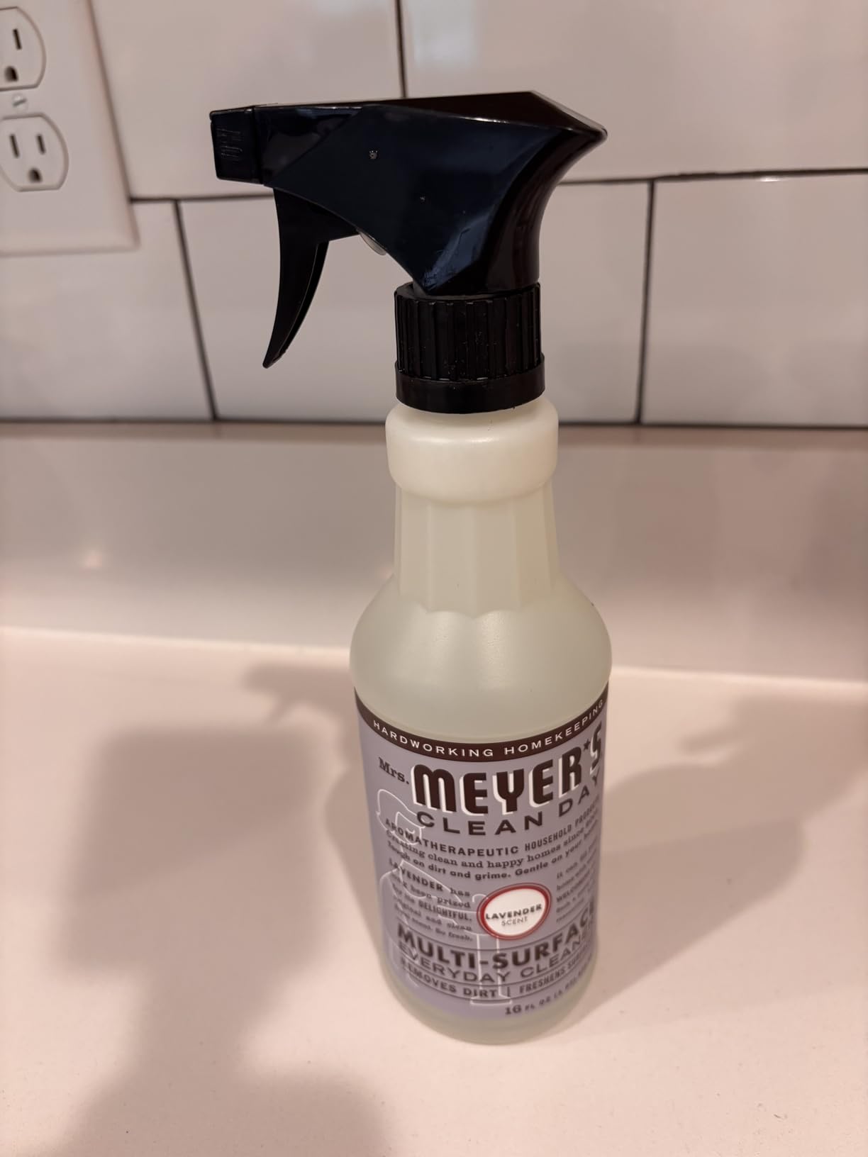 MRS. MEYER'S CLEAN DAY All-Purpose Cleaner Spray, Lemon Verbena, 16 fl. oz - Customer Photo 1