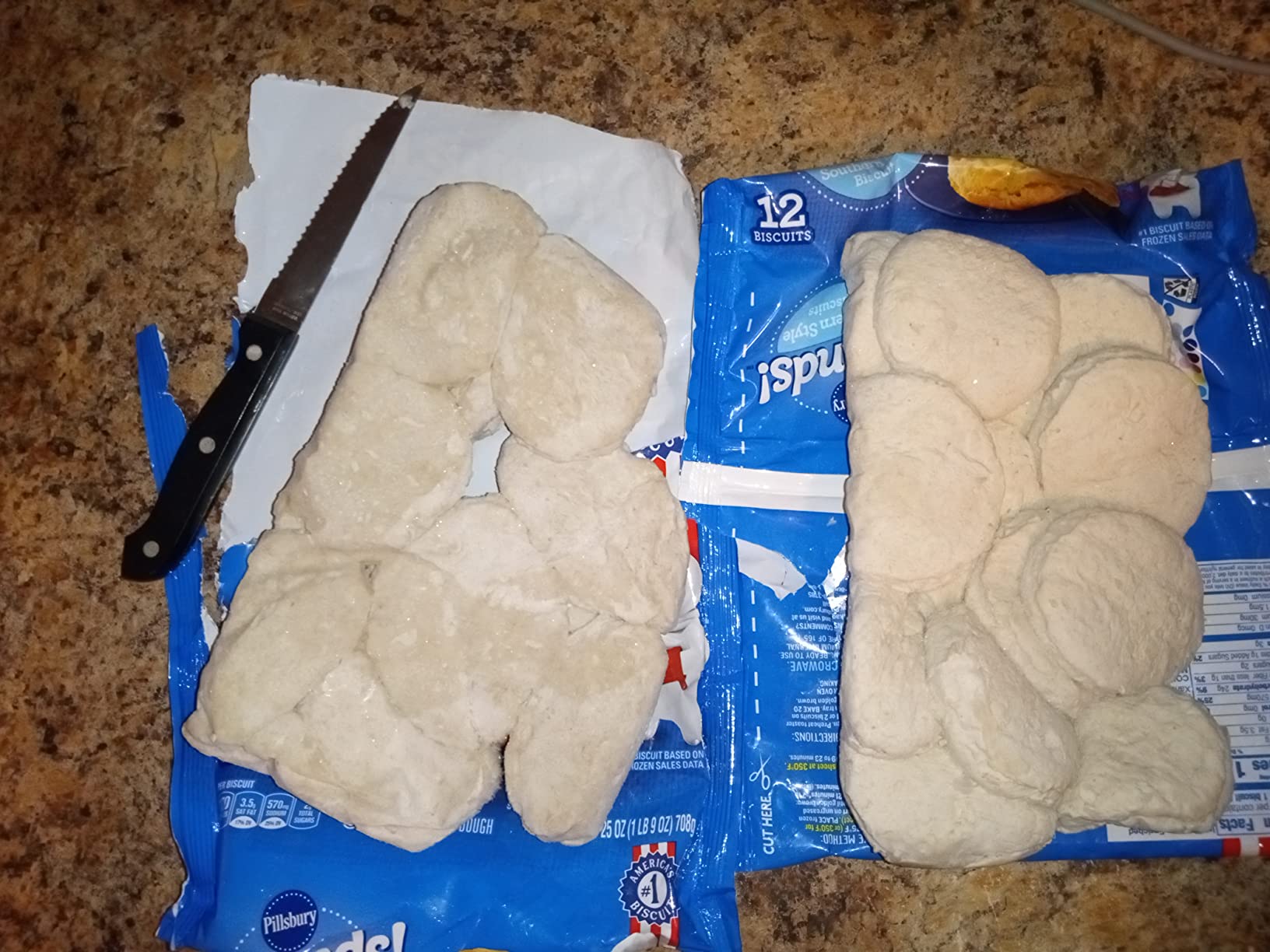 Pillsbury Grands! Buttermilk Biscuits Frozen Dough, 12 ct., 25 oz. - Customer Photo 2