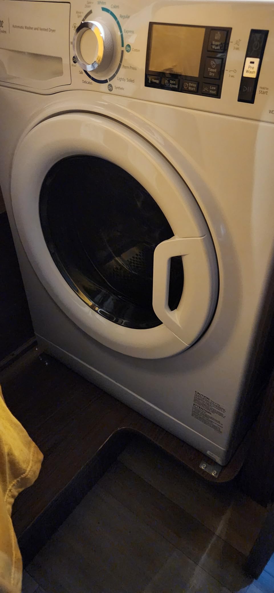 Splendide WDV2200XCD Combo Washer/Dryer, Vented Customer Review Splendide WDV2200XCD Combo Washer/Dryer, Vented - Customer Photo 1