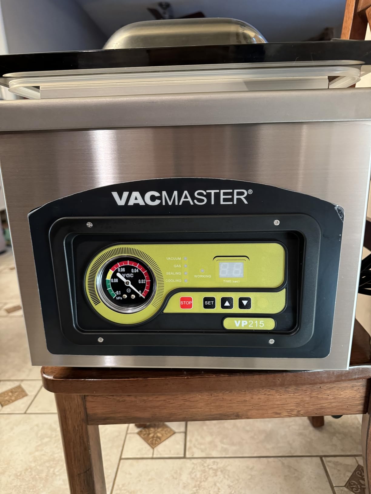 VacMaster VP215 Chamber Vacuum Sealer - Customer Photo 2