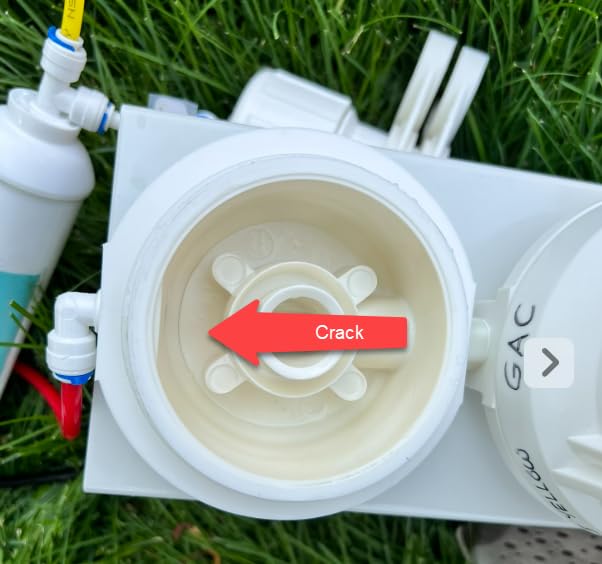 iSpring RCC7AK, NSF Certified, 75 GPD, Alkaline 6-Stage Reverse Osmosis System, pH+ Remineralization RO Water Filter System Under Sink, Patented Top-Mounted Faucet Design for Easy Installation - Customer Photo 1