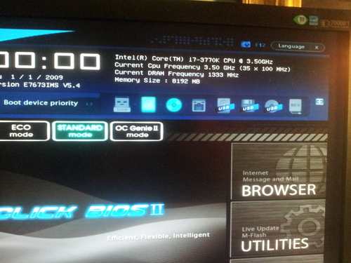 Intel Core i7-3770K Quad-Core Processor 3.5 GHz 8 MB Cache LGA 1155 - BX80637I73770K Customer Review Intel Core i7-3770K Quad-Core Processor 3.5 GHz 8 MB Cache LGA 1155 - BX80637I73770K - Customer Photo 1