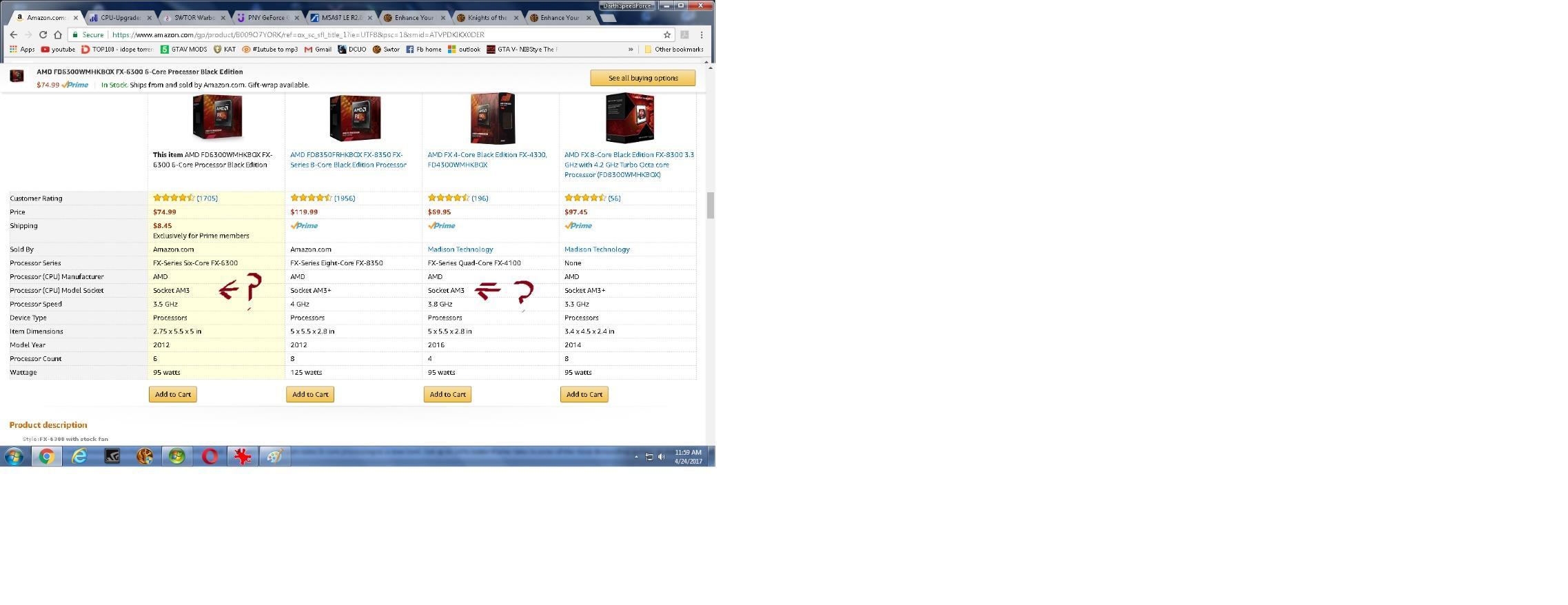 AMD FX 3.5 Ghz 95-Watt AM3+ Processor FD6300WMHKBOX Customer Review AMD FX 3.5 Ghz 95-Watt AM3+ Processor FD6300WMHKBOX - Customer Photo 2