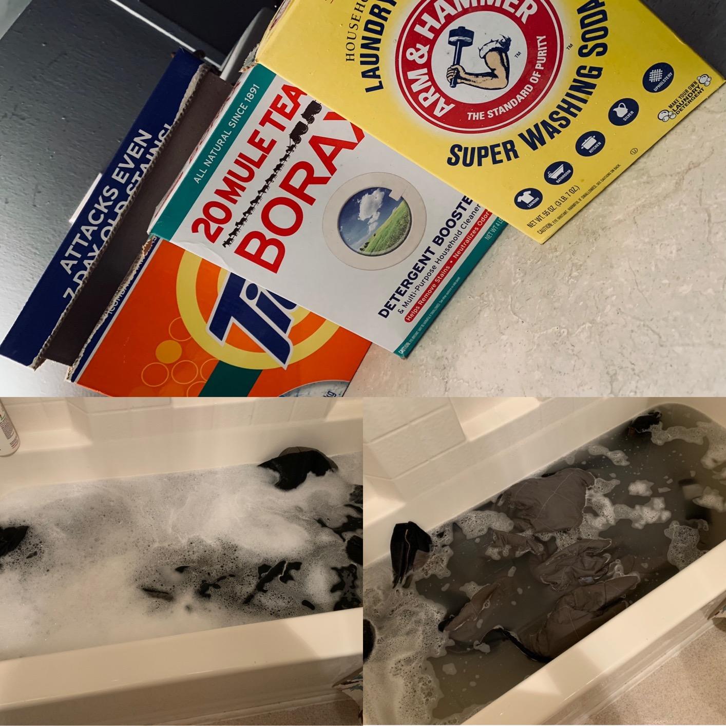 Tide Powder Laundry Detergent, Mountain Spring, 143 oz, 125 Loads (Packaging May Vary) Customer Review Tide Powder Laundry Detergent, Mountain Spring, 143 oz, 125 Loads (Packaging May Vary) - Customer Photo 1