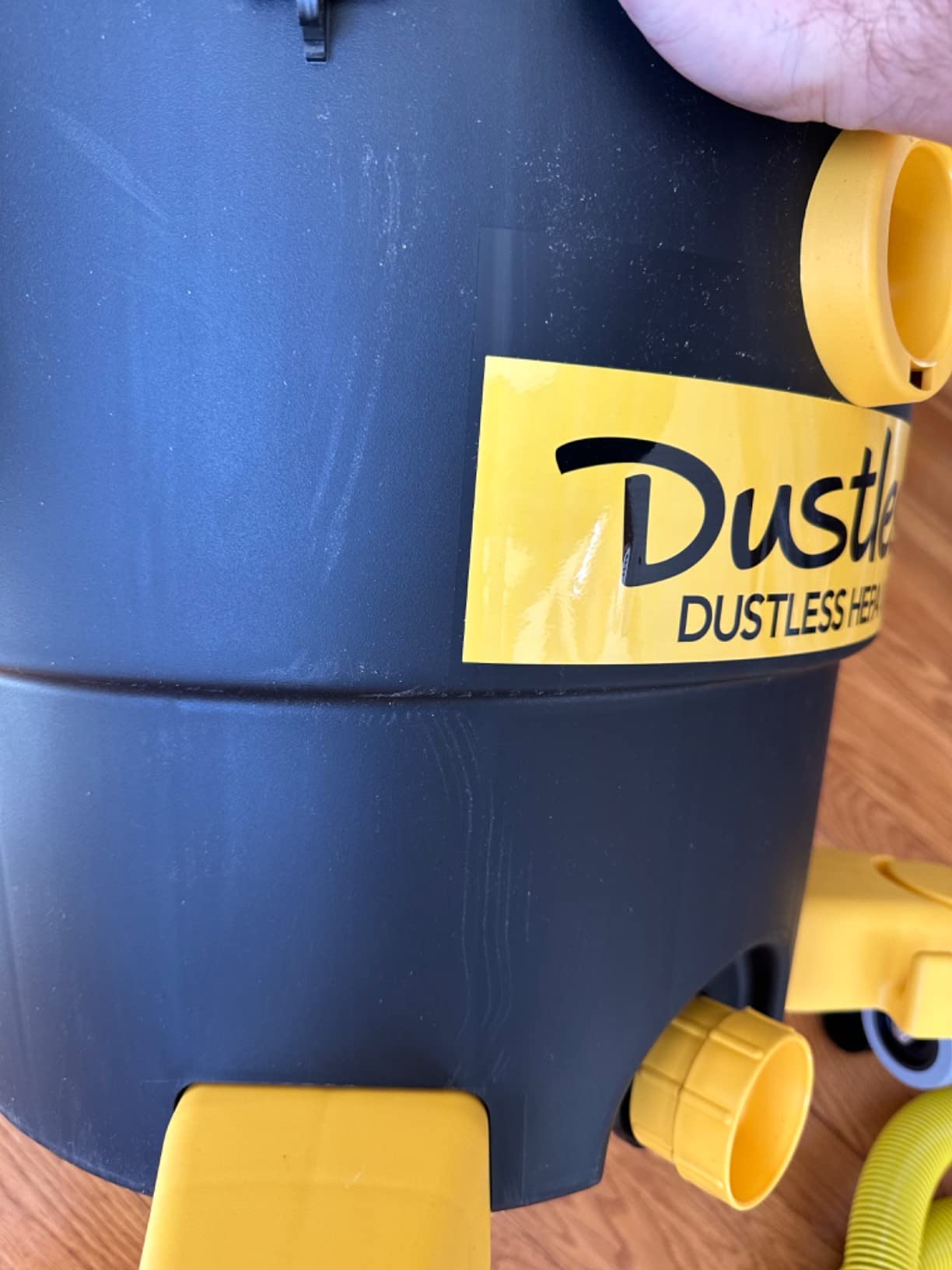 Dustless Technologies D1606 True HEPA Shop Vac-Wet and Dry Vacuum. Commercial, Contractor, Professional, Home use Vacuum - Customer Photo 3