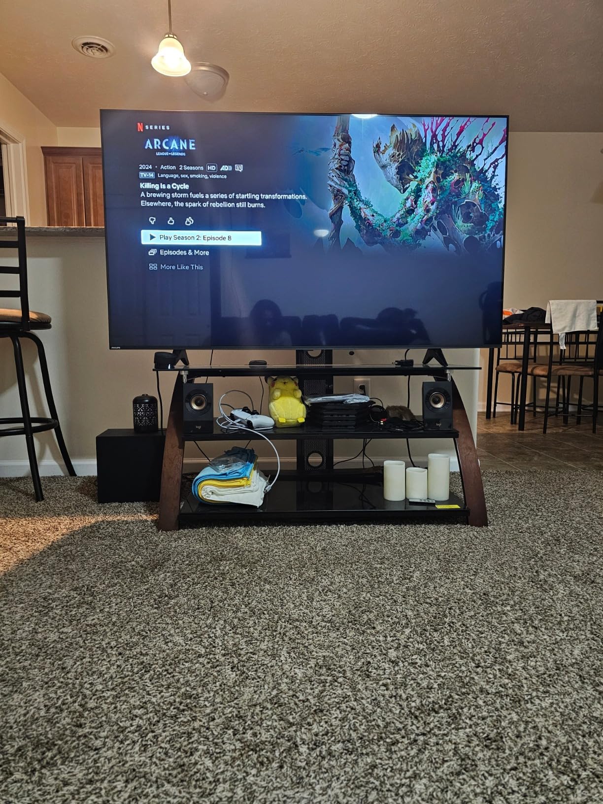 Logitech Z533 2.1 Multimedia Speaker System with Subwoofer, Powerful Sound, Booming Bass, 3.5mm Audio and RCA Inputs, PC/PS/Xbox/TV/Smartphone/Tablet/,Black - Customer Photo 1