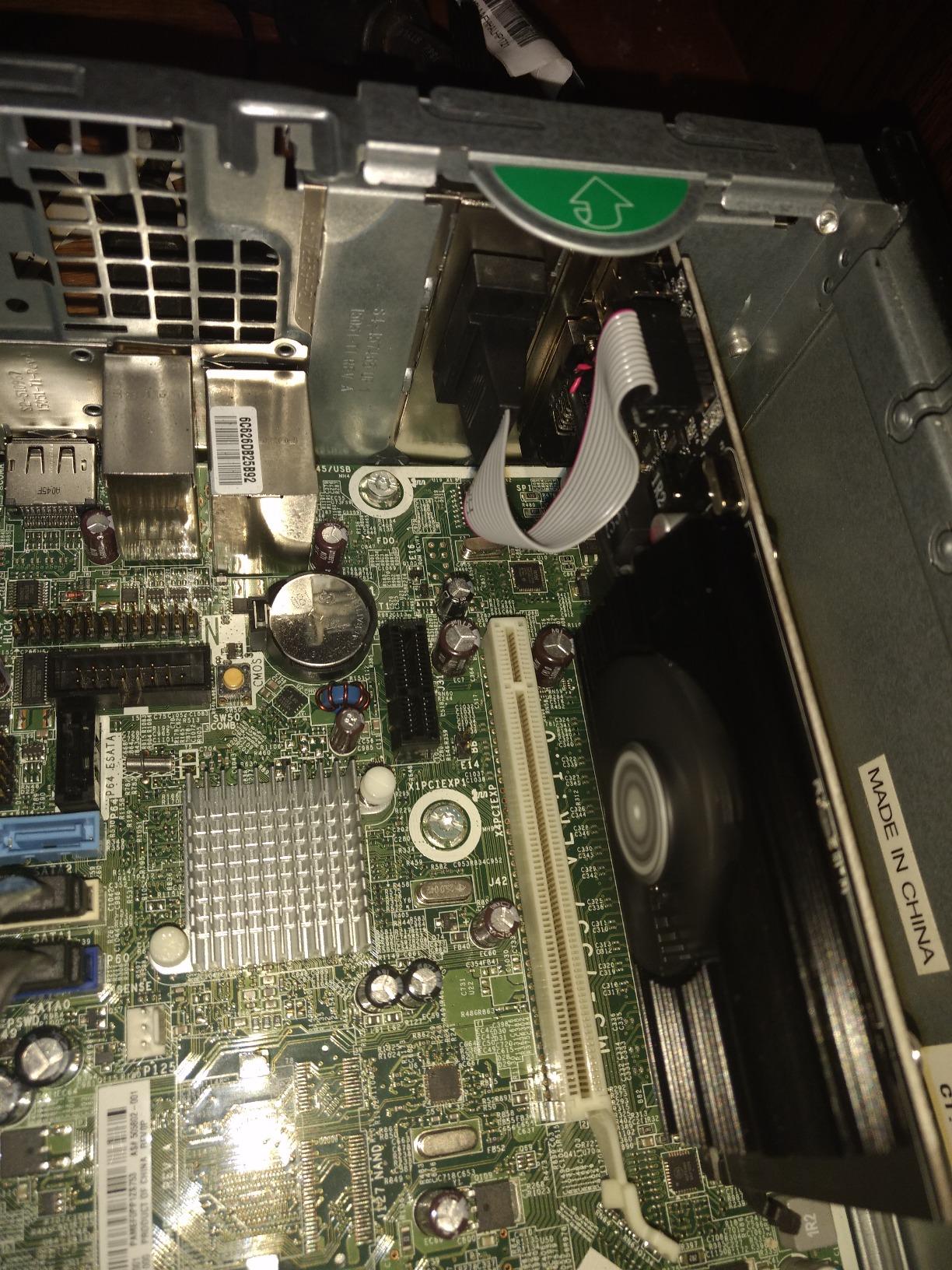 MSI Gaming GeForce GT 710 2GB GDRR3 64-bit HDCP Support DirectX 12 OpenGL 4.5 Single Fan Low Profile Graphics Card (GT 710 2GD3 LP) - Customer Photo 3