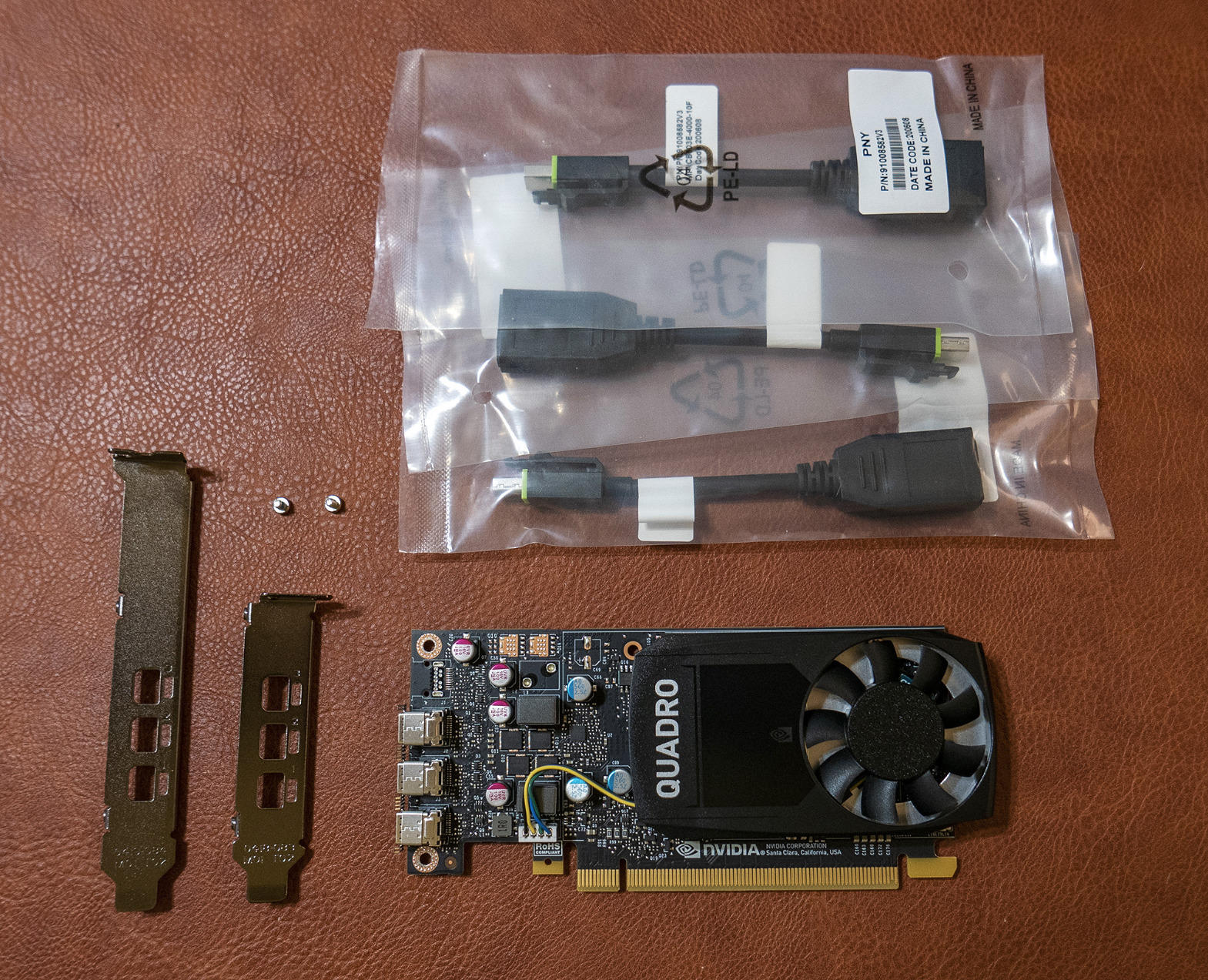 PNY NVIDIA Quadro P400 Professional Graphics Board - (VCQP400-PB) Graphic Cards - Customer Photo 2