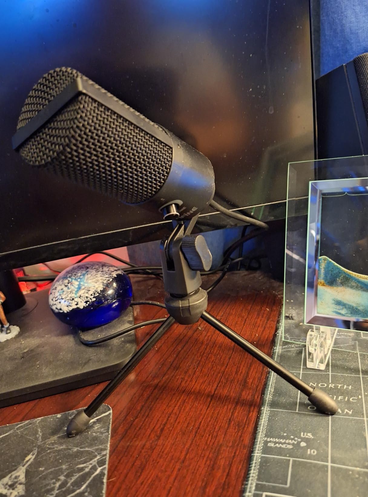 FIFINE USB Microphone, Metal Condenser Recording Microphone for MAC OS, Windows, Cardioid Laptop Mic for Recording Vocals, Voice Overs, Streaming, Meeting and YouTube Videos-K669B - Customer Photo 2