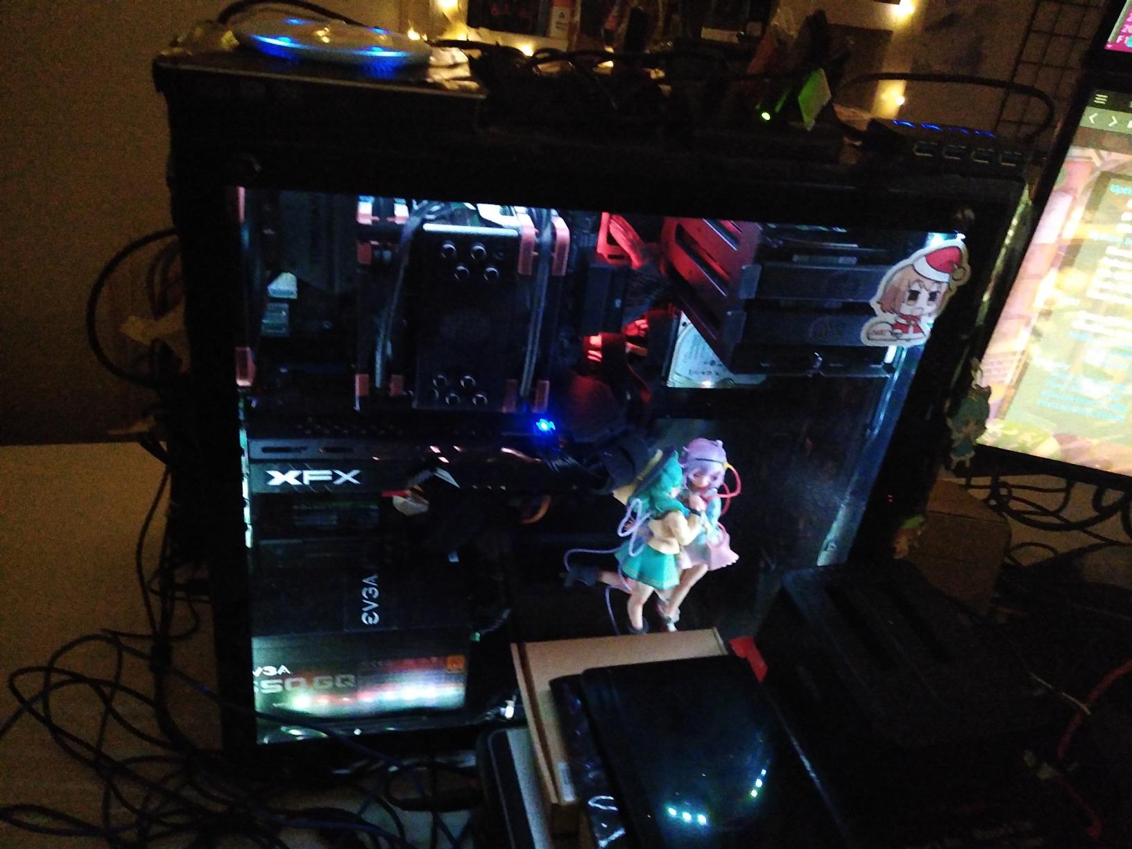 XFX Radeon RX 580 GTS XXX Edition 1386MHz OC+, 8GB GDDR5, VR Ready, Dual BIOS, 3xDP HDMI DVI, AMD Graphics Card (RX-580P8DFD6) - Customer Photo 2