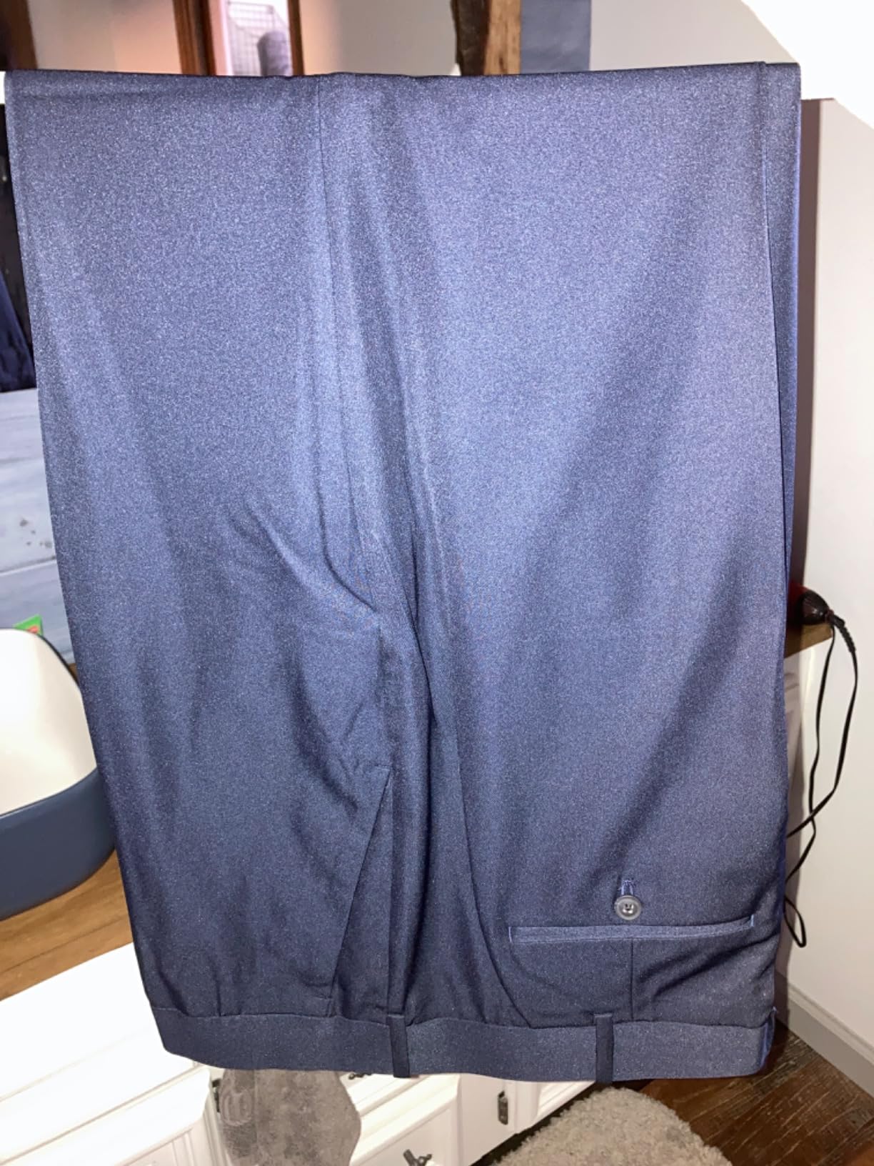 Perry Ellis Men's Portfolio Performance Non-Iron Stretch Dress Pant Customer Review Perry Ellis Men's Portfolio Performance Non-Iron Stretch Dress Pant - Customer Photo 1