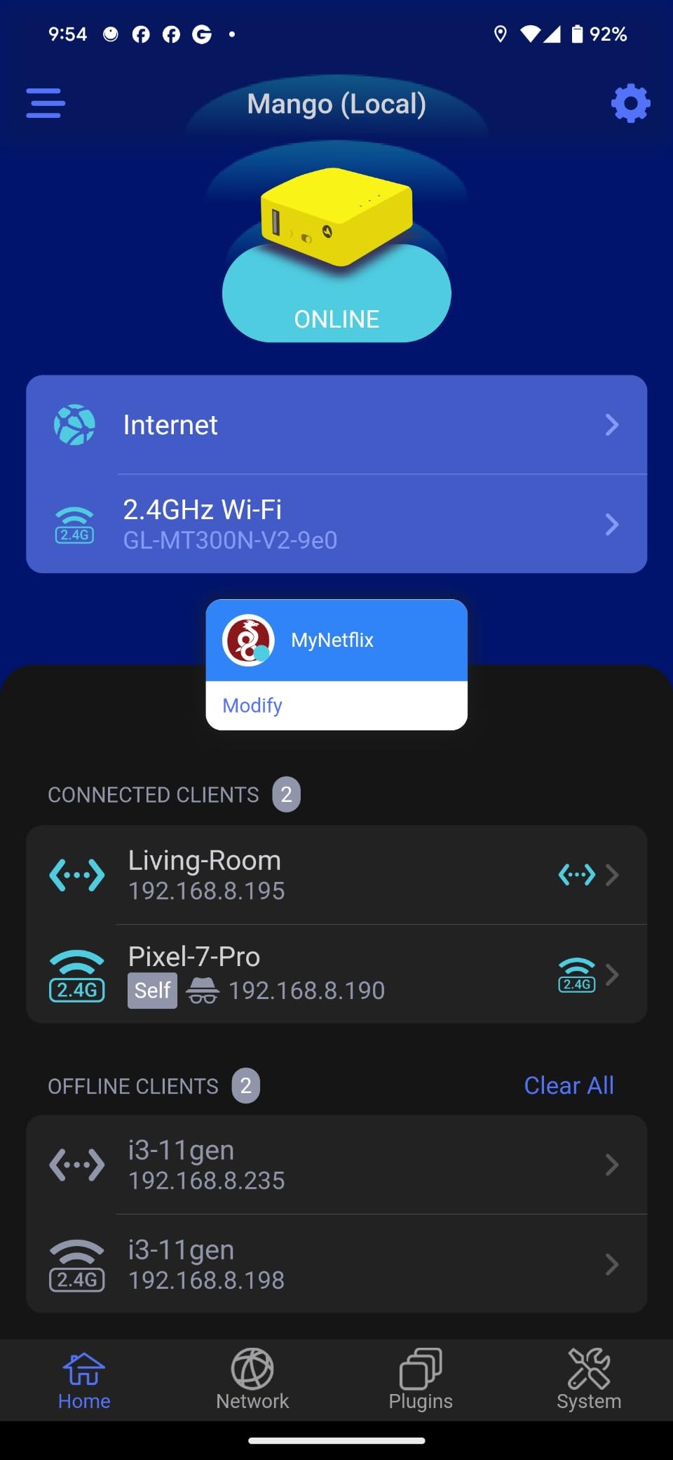 GL.iNet GL-MT300N-V2 (Mango) Portable Mini Travel Wireless Pocket VPN WiFi Router - 2X Ethernet Ports | USB 2.0 | OpenWrt | OpenVPN/Wireguard for Public & Hotel Wi-Fi | Easy to Set up via Admin Panel - Customer Photo 1