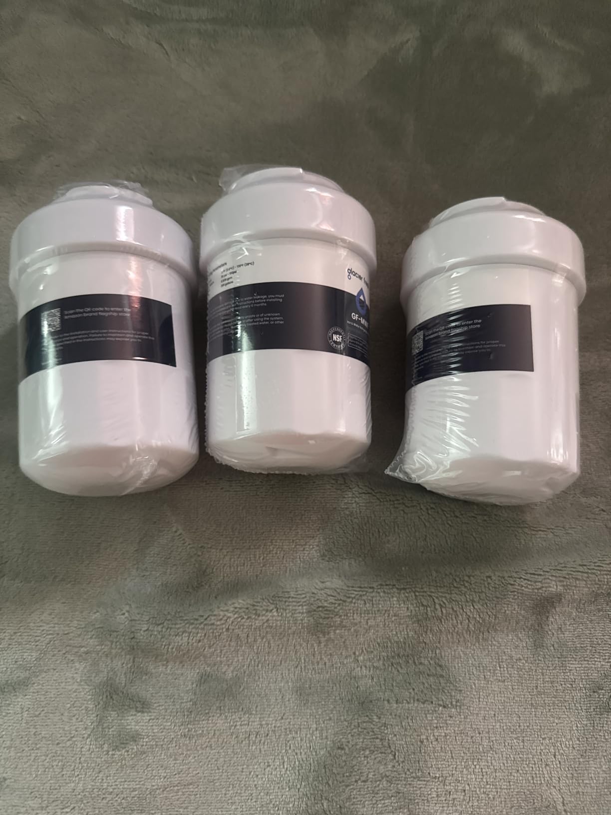 GLACIER FRESH Replacement for MWF Refrigerator Water Filters, SmartWater MWFP, MWFA, GWF, HDX FMG-1, WFC1201, RWF1060, 197D6321P006, Kenmore 9991, 1 Pack - Customer Photo 2