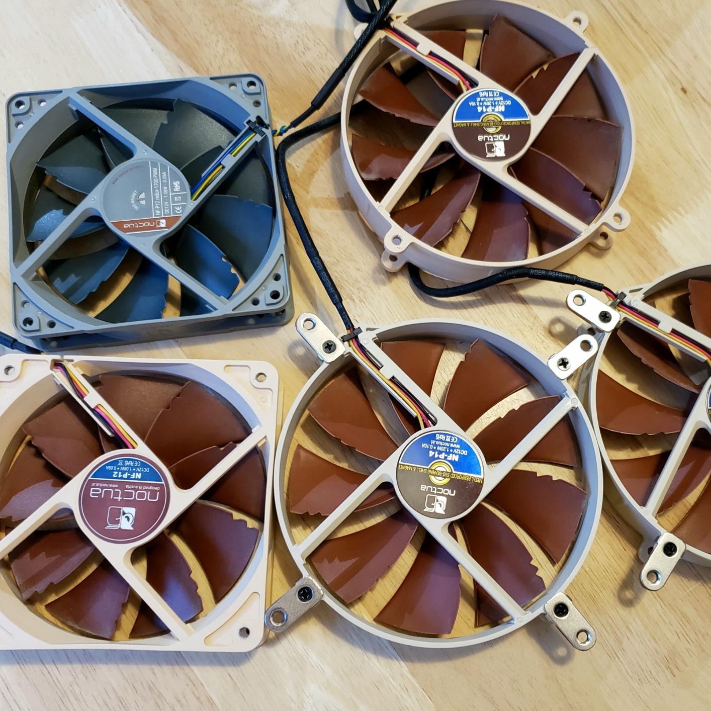 ARCTIC P12 Silent - PC Fan, 120mm Case Fan, Pressure-optimised, Very Quiet Motor, Computer, Fan Speed: 1050 RPM - Black - Customer Photo 2