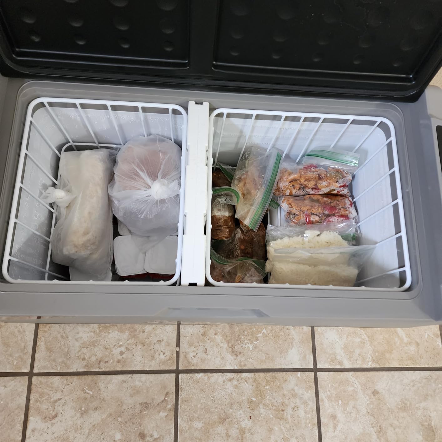 Alpicool T50 Dual Temperature Control Portable Car Freezer 12 Volt Refrigerator 52 Quart Customer Review Alpicool T50 Dual Temperature Control Portable Car Freezer 12 Volt Refrigerator 52 Quart - Customer Photo 2