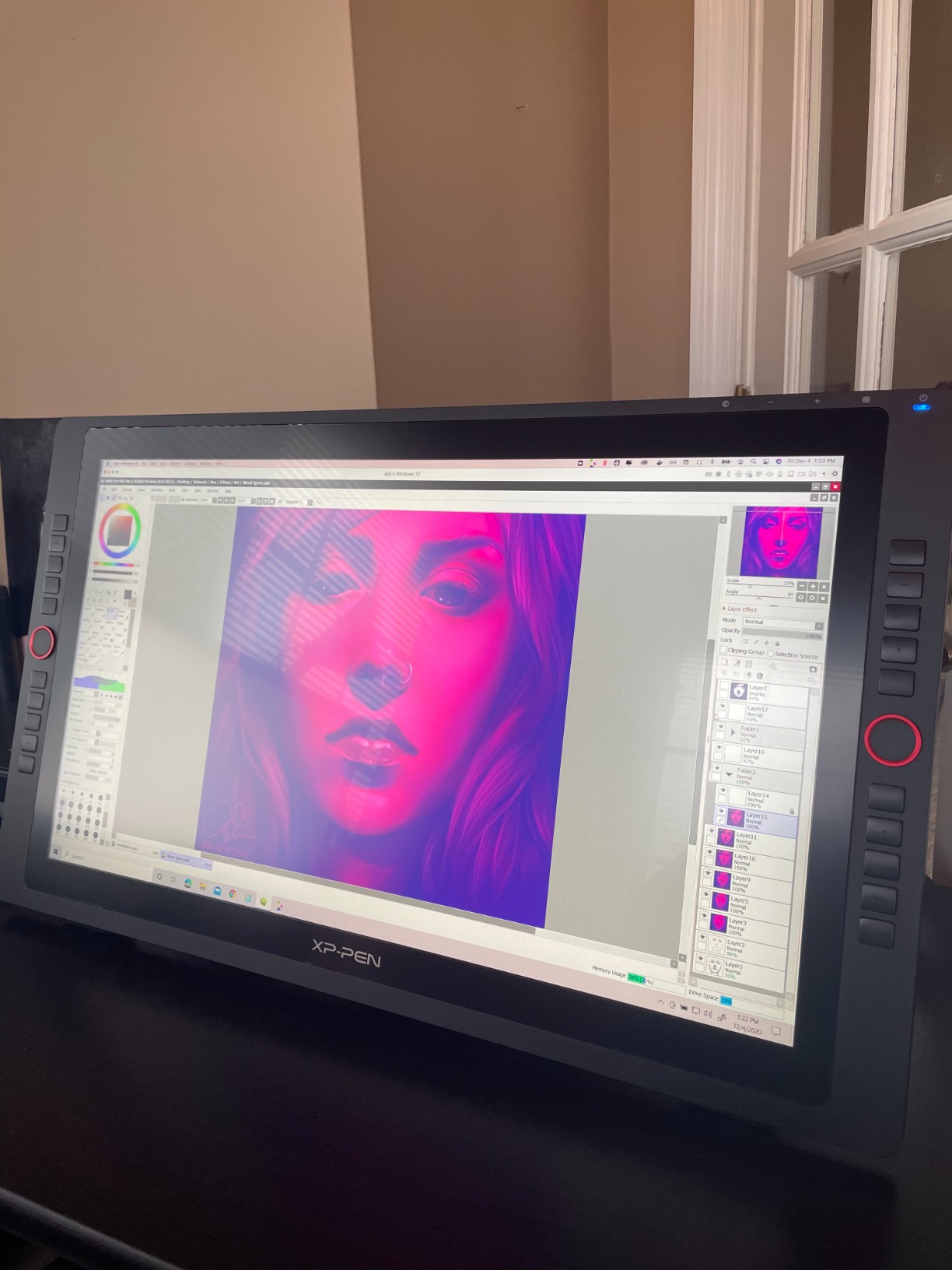 XPPen Drawing Tablet with Screen Full-Laminated Graphics Drawing Monitor Artist13.3 Pro Graphics Tablet with Adjustable Stand and 8 Shortcut Keys (8192 Levels Pen Pressure, 123% sRGB) Customer Review XPPen Drawing Tablet with Screen Full-Laminated Graphics Drawing Monitor Artist13.3 Pro Graphics Tablet with Adjustable Stand and 8 Shortcut Keys (8192 Levels Pen Pressure, 123% sRGB) - Customer Photo 1