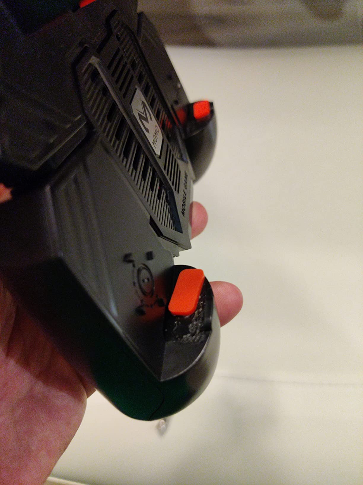 Mobile Game Controller for iPhone & Android, Pubg Mobile Controller with Cooling Fan, Phone Triggers for Gaming - Customer Photo 1