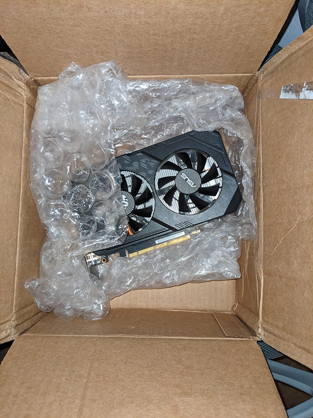 ASUS TUF Gaming GeForce GTX 1660 Super Overclocked 6GB Edition HDMI DP DVI Gaming Graphics Card (TUF-GTX1660S-O6G-GAMING) customer photo 2