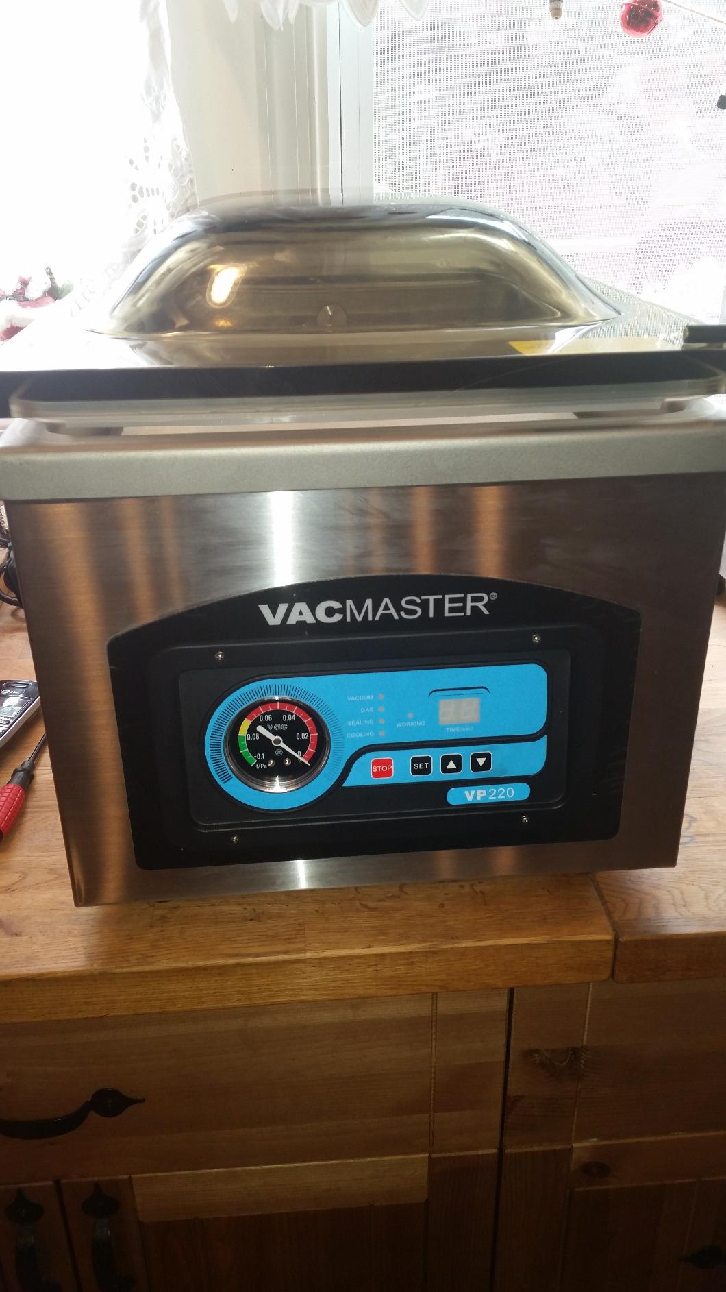 VacMaster VP220 Commercial Chamber Vacuum Sealer for Sous Vide, Liquids, Powders, Food Storage, 110V, Maintenance-Free Air Pump with 12.25