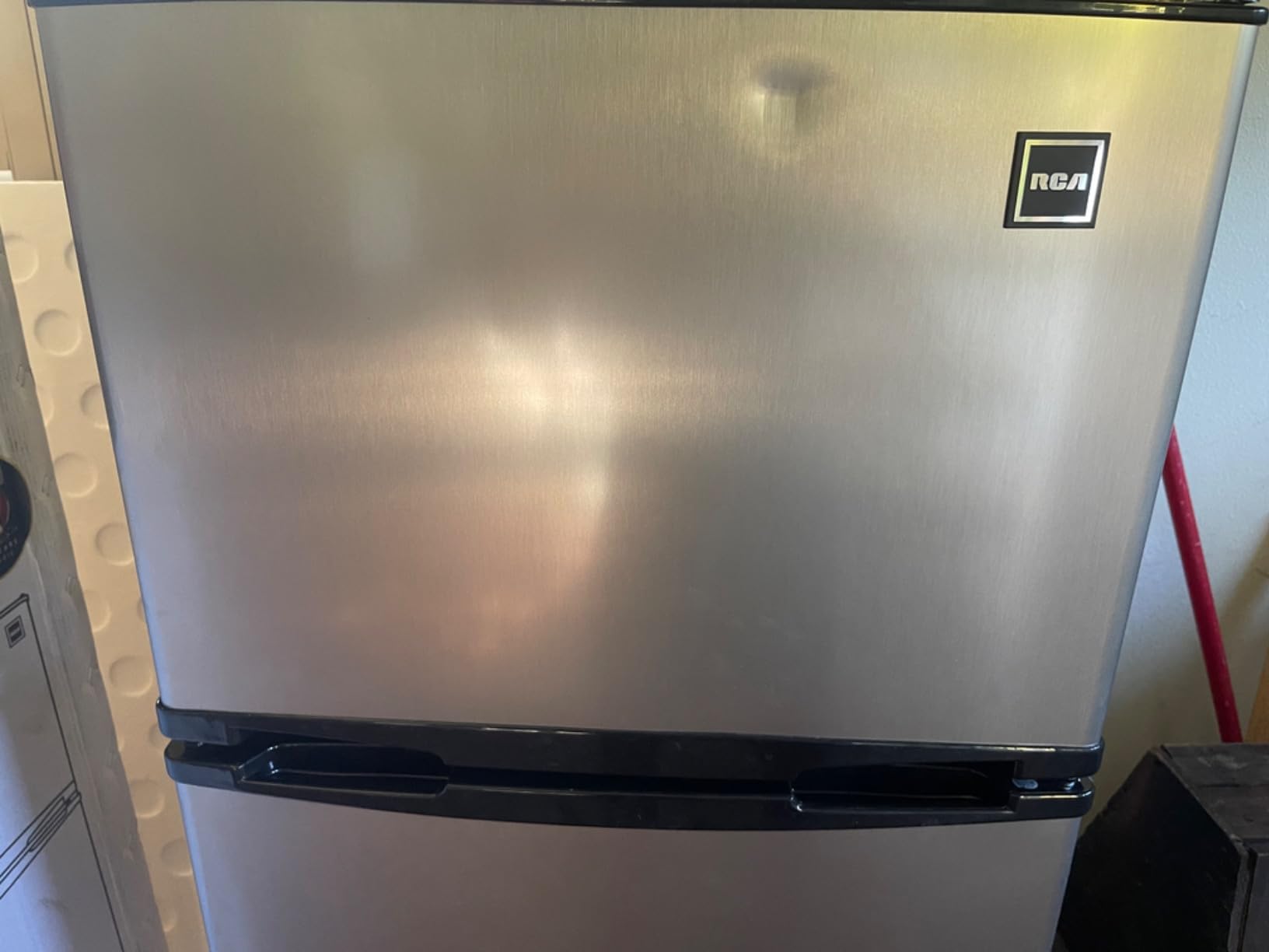 ACFR725AMZ6COM 2 Door Apartment Size Refrigerator with Freezer, Stainless - Customer Photo 1