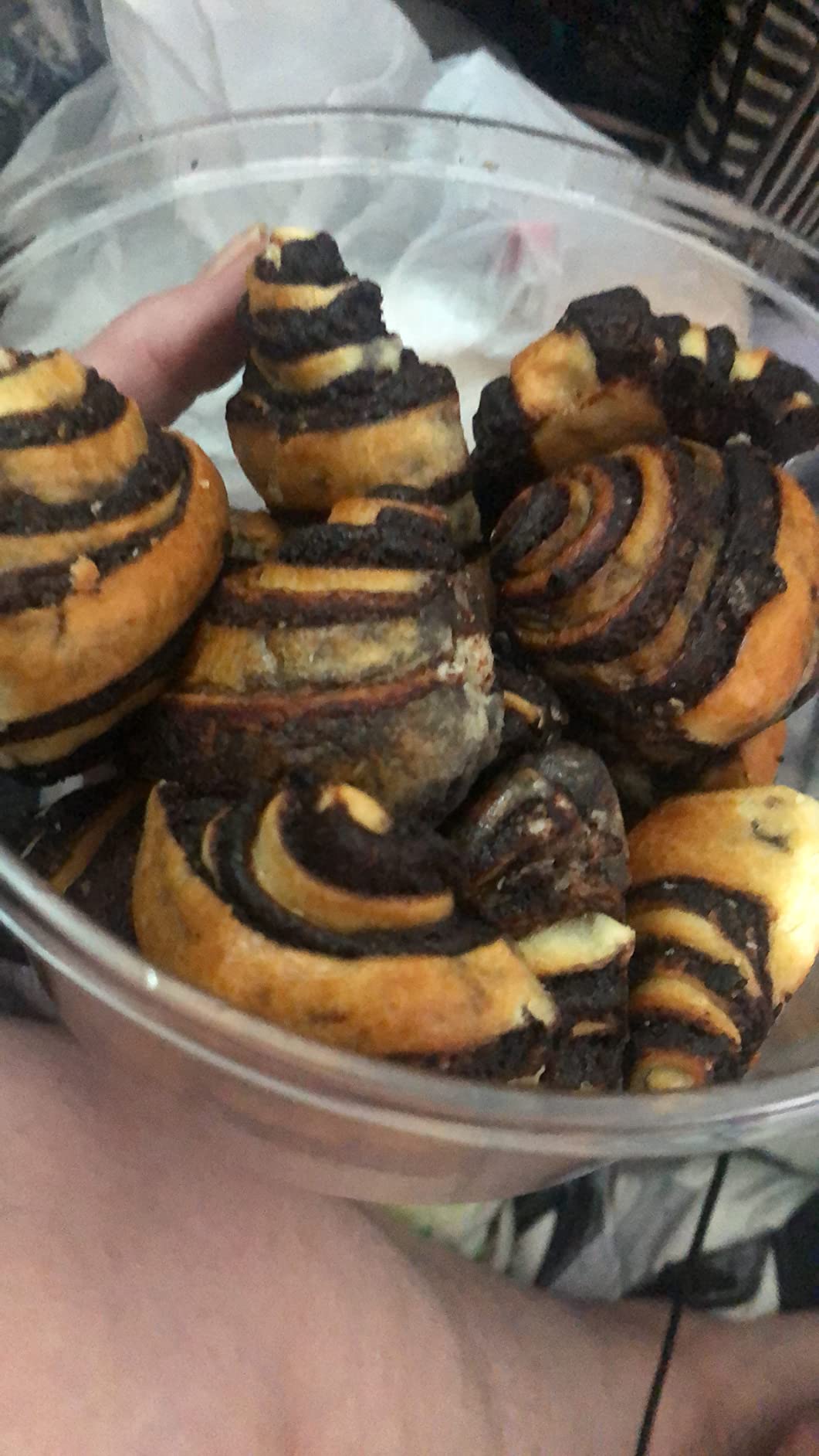 Cinnamon Rolls | Cinnamon Buns | Breakfast Pastry | Rugelach Pastries Cinnamon Croissants | No Coloring Added | Dairy & Nut Free | 13 oz Stern's Bakery - Customer Photo 3