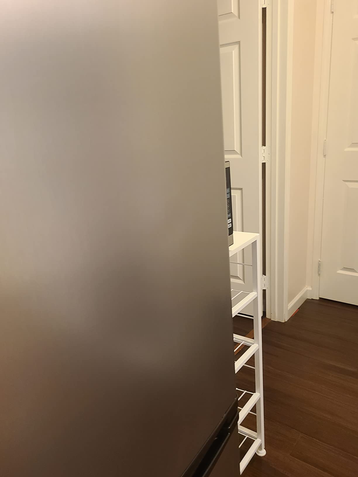 HAMILTON BEACH Cubic Foot Fridge with Bottom Mount Freezer, 9.2 cu. ft, Stainless Customer Review HAMILTON BEACH Cubic Foot Fridge with Bottom Mount Freezer, 9.2 cu. ft, Stainless - Customer Photo 2