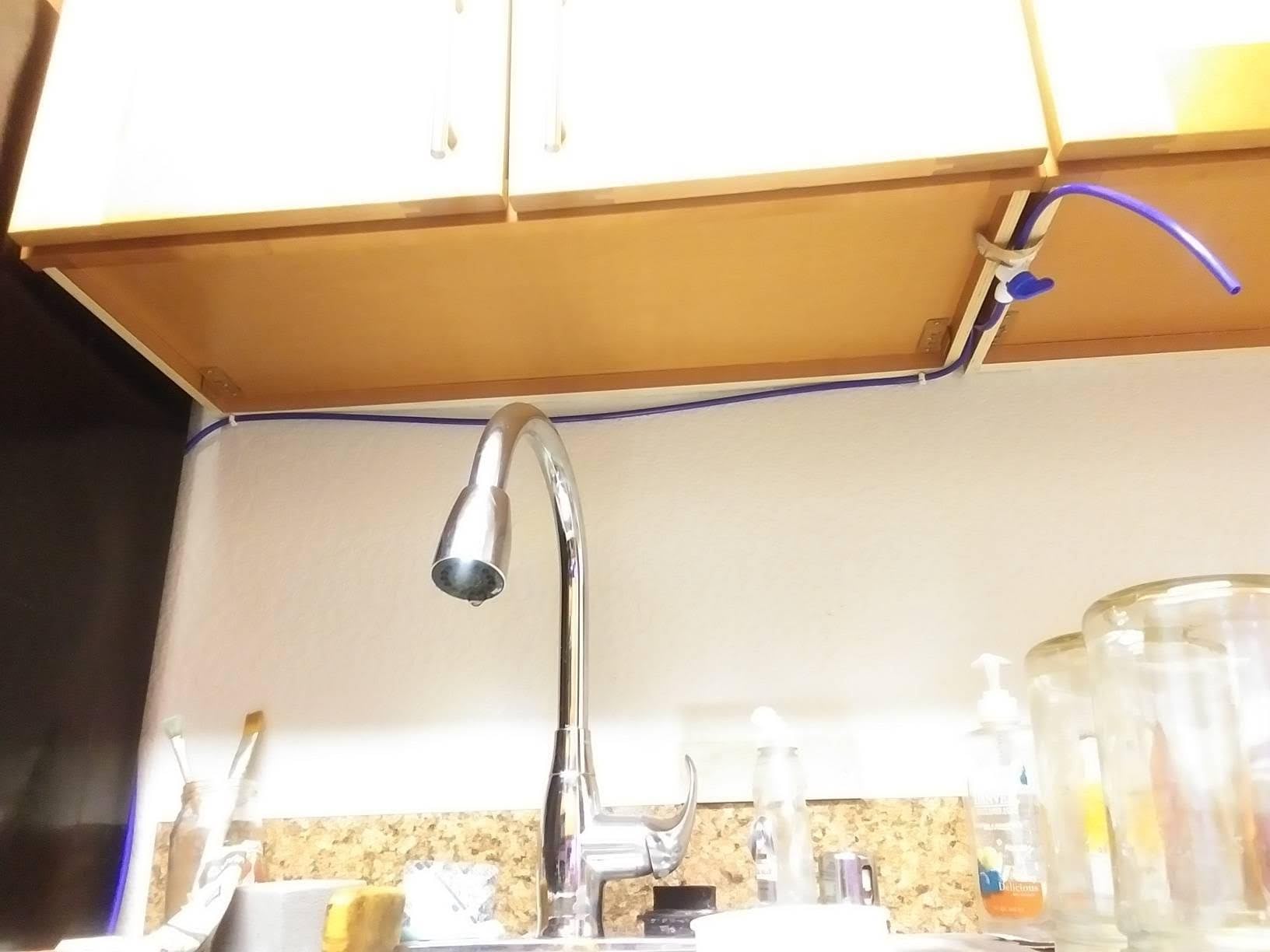 Waterdrop 0.01μm Inline Water Filter System for Refrigerator, Ice Maker, Under Sink, 1/4 inch Direct Connect, NSF/ANSI 42 Certified, 19K Gallons, 15UC-UF - Customer Photo 1